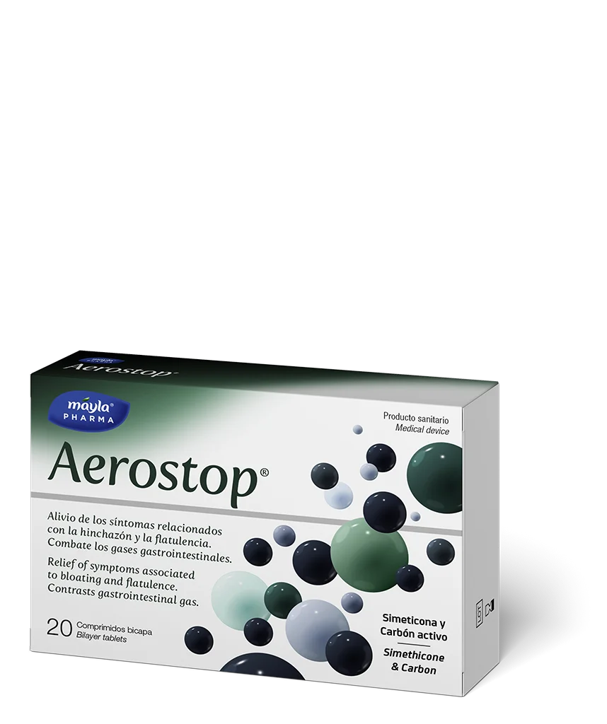 Aerostop. Stop Gases y al hinchazón abdominal